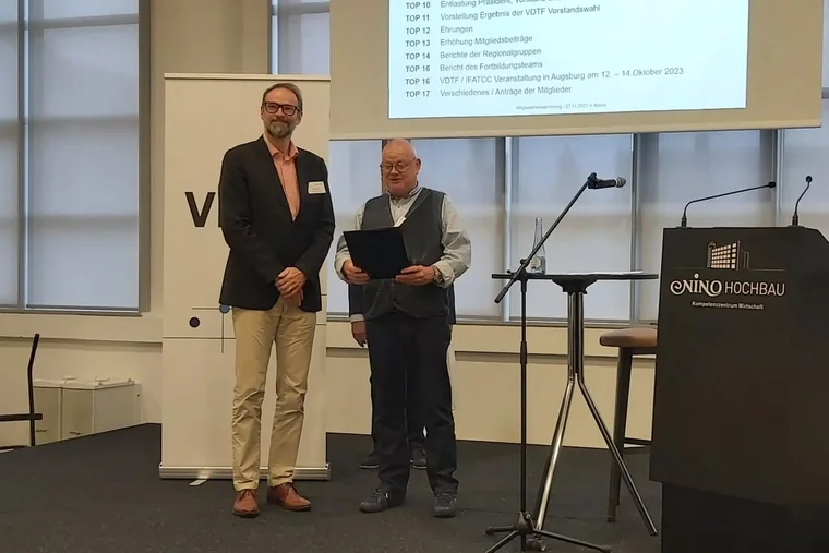 50 Jahre Mitgliedschaft im VDTF