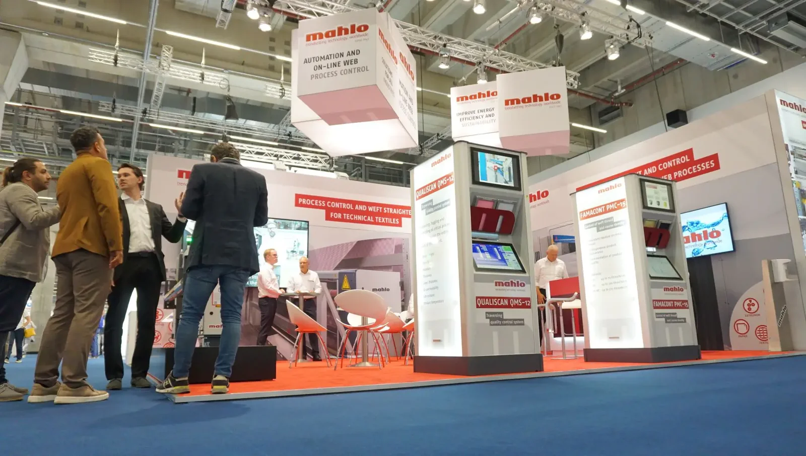 Messestand Techtextil
