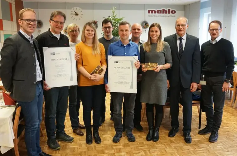 Mahlo ehrt Dienstjubilare 2019 Mahlo ehrt Dienstjubilare 2019
