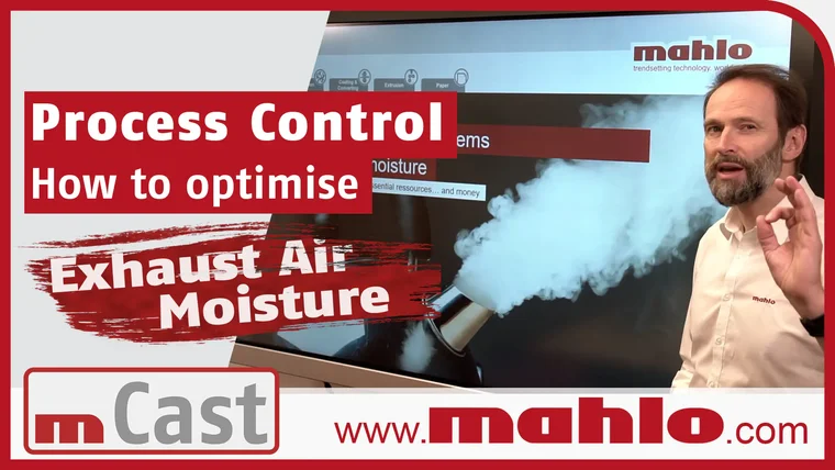 mCast process control Exhaust Air Moisture