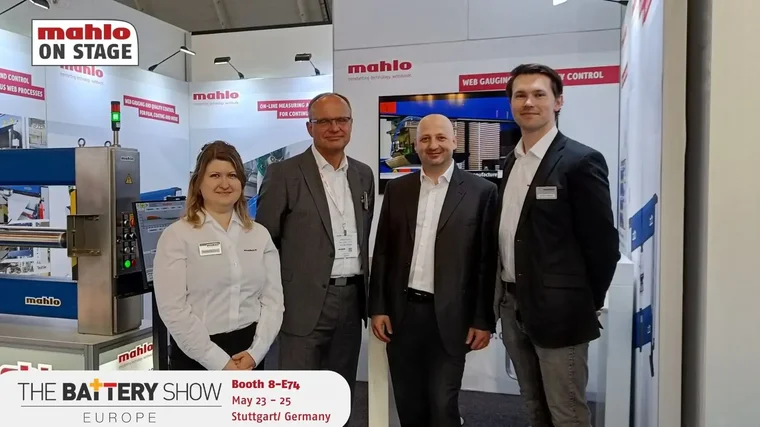 Mahlo auf der Battery Show 2023