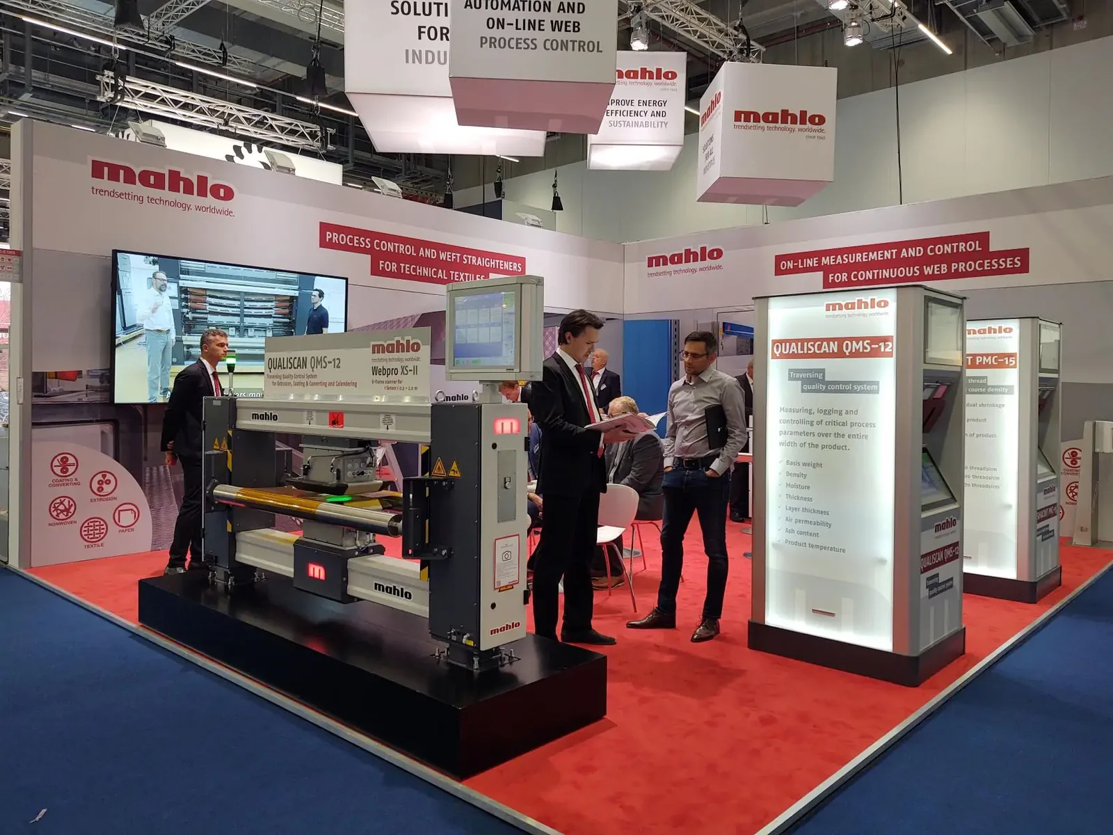 Messestand Techtextil