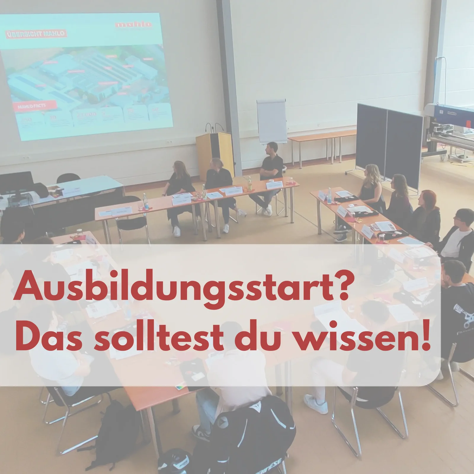 Ausbildungsstart, was man wissen sollte
