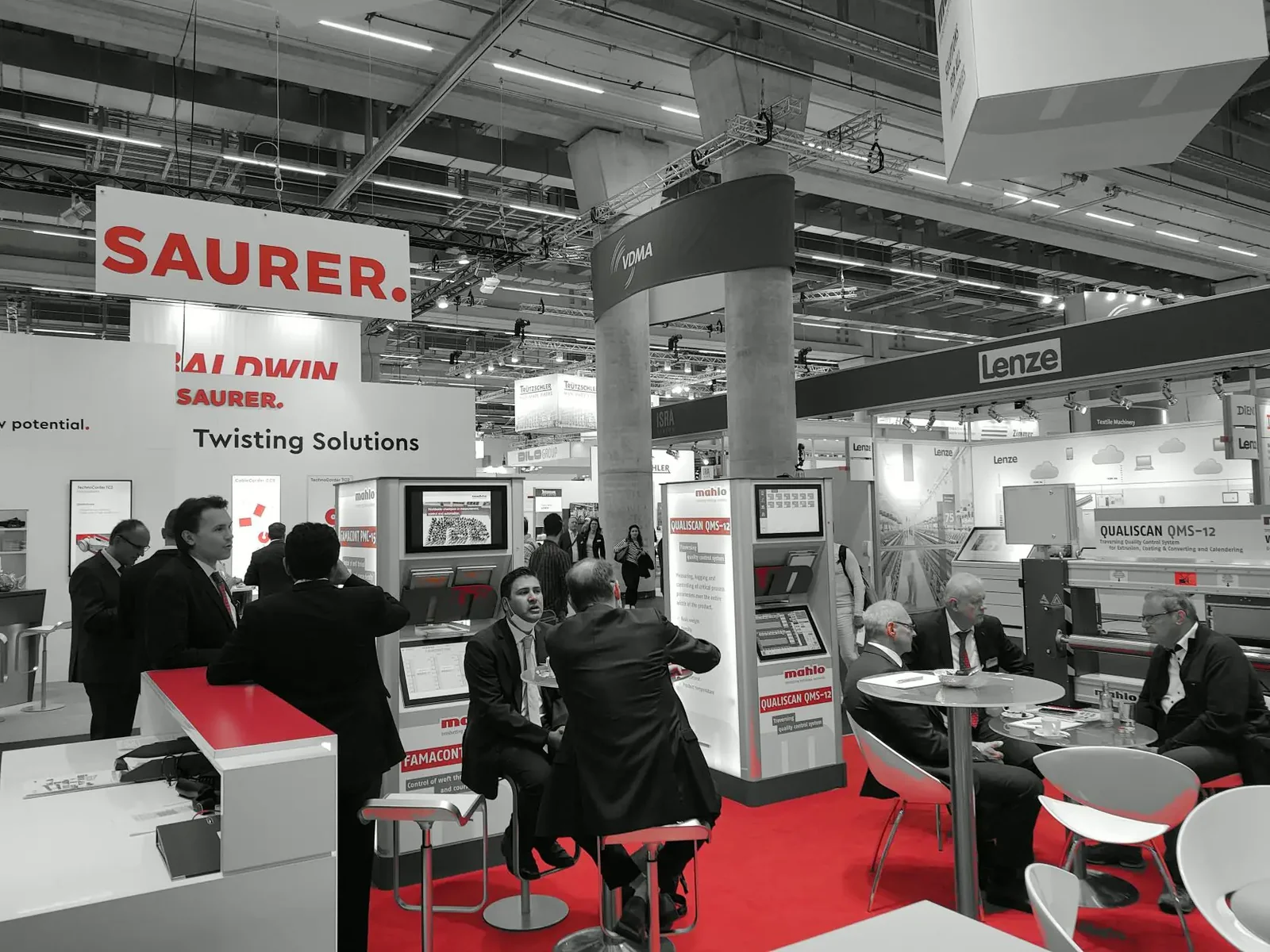 Messestand Techtextil