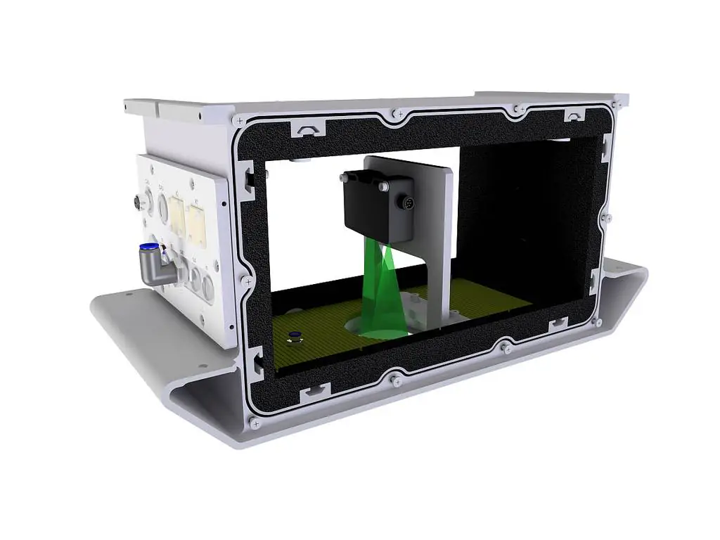 Calipro DML-S-L: Laser-Linen-Sensor für Materialdicke Calipro DML-S-L: Laser-Linen-Sensor für Materialdicke