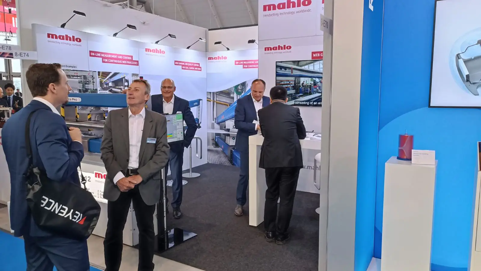 Mahlo auf der Battery Show 2023