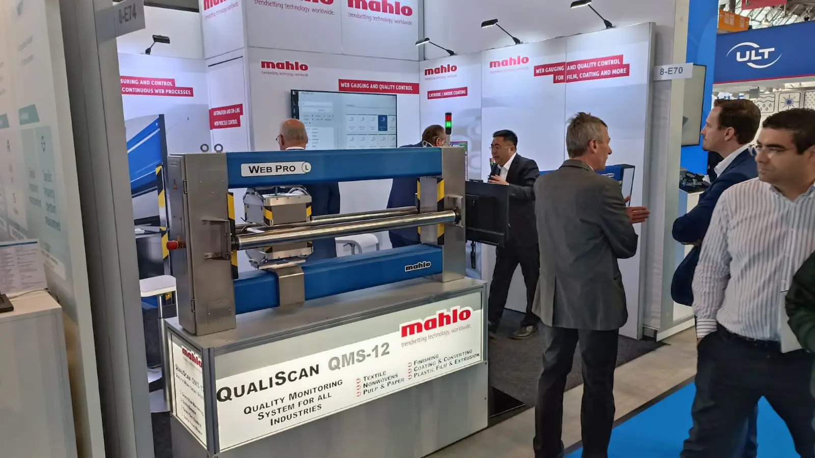 Mahlo auf der Battery Show 2023