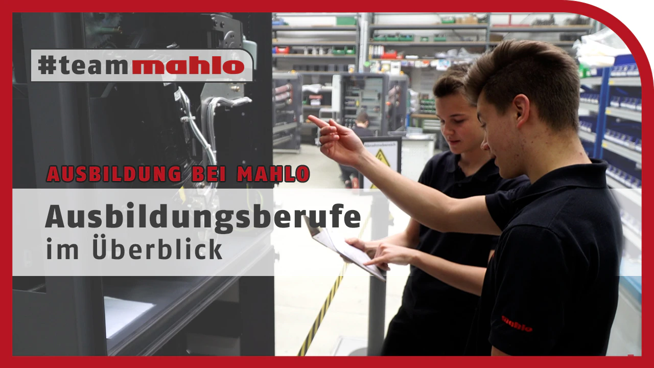 Ausbildungsberufe bei Mahlo